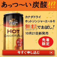 Coca-Cola カナダドライ ホットジンジャーエール 180ml缶