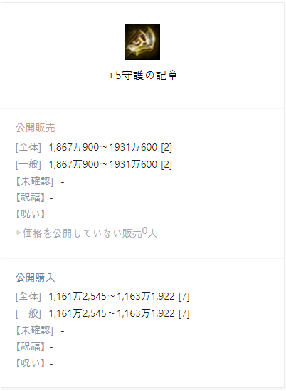 KR 5インシグニア相場