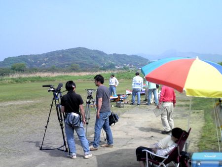 F3A予選テレビ取材