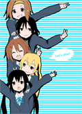 けいおん!4コマアンソロジー「Let's play!」