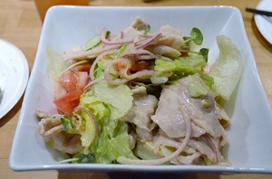豚しゃぶサラダごまドレッシング 撮影誠さん