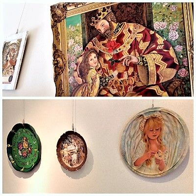 ポーセリン&トールペイント作品展