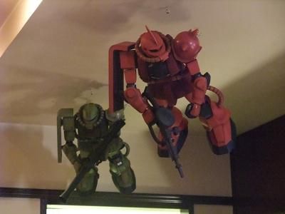 ガンダムバー サイド6 北九州 小倉 天井2