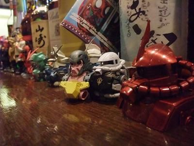 ガンダムバー サイド6 北九州 カウンター2