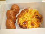 デュークオレンジとナッツサラ