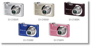 CASIO EX-Z100 color
