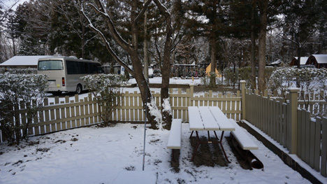 始めての雪キャンプとなりました!