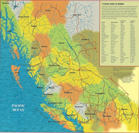 BC First Nations map