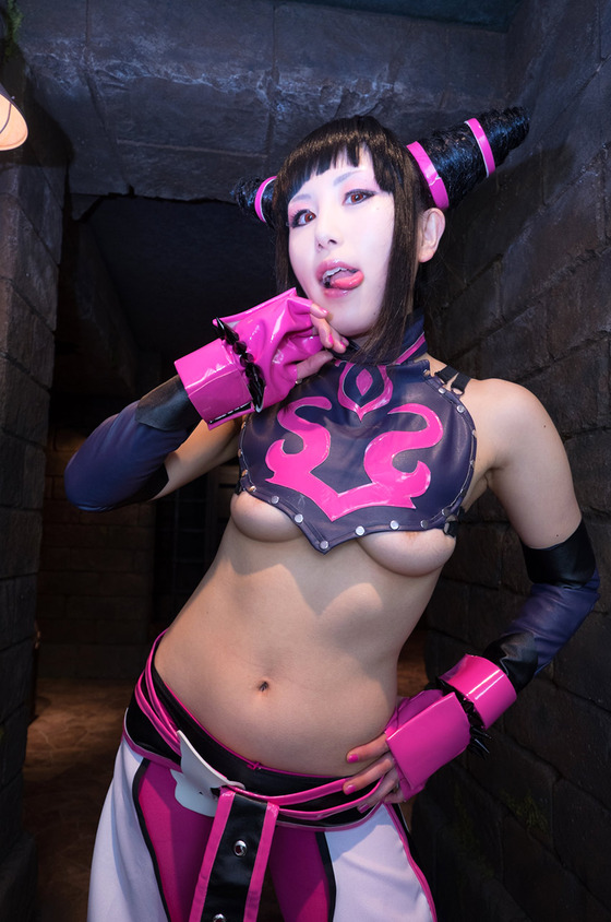 リョナ Sayla ストリートファイター ジュリ パイパン 韓国 Naughty*eyes コス コスプレ エロ 画像 陵辱 40cosplay-sayla-4
