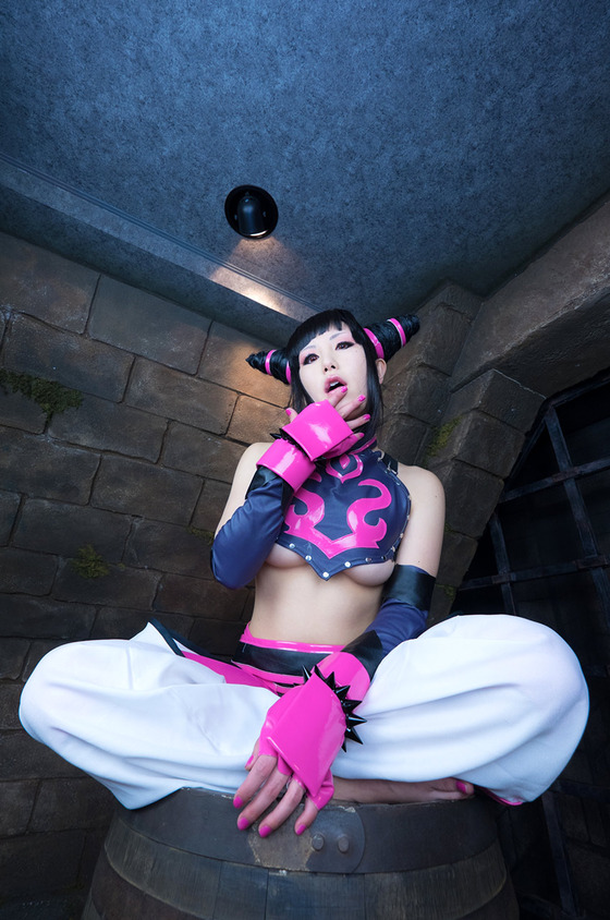 リョナ Sayla ストリートファイター ジュリ パイパン 韓国 Naughty*eyes コス コスプレ エロ 画像 陵辱 41cosplay-sayla-3
