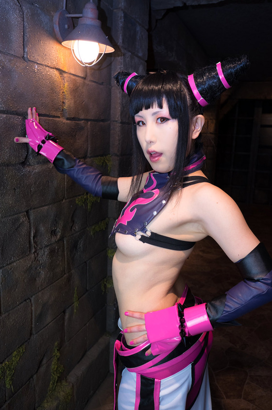 リョナ Sayla ストリートファイター ジュリ パイパン 韓国 Naughty*eyes コス コスプレ エロ 画像 陵辱 40cosplay-sayla-5
