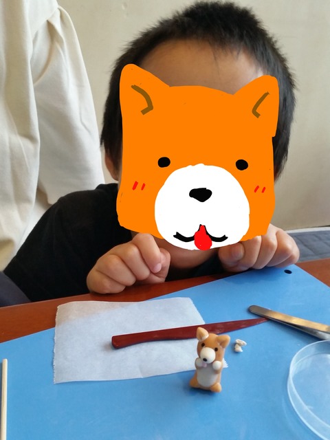 しろうのワンコ完成