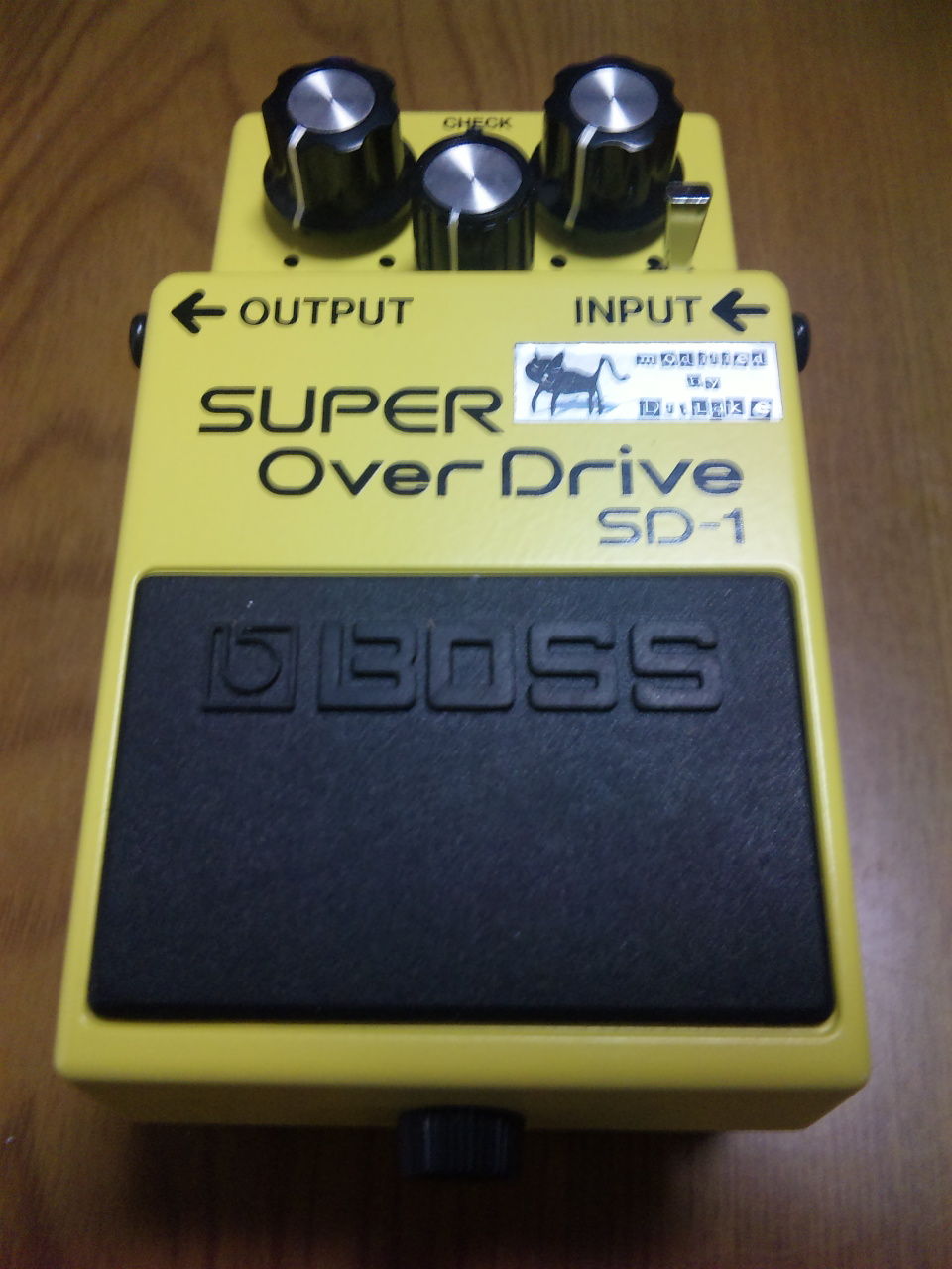 Dr.Lake Hyper SD-1 Mod. BOSS SD-1 Modify : ネムの宿