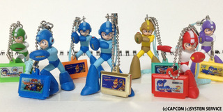 プリンにコブン 空箱 10周年 ロックマン博覧会会場限定販売品 幻の金カセット登場!? 『ロックマン フィギュアストラップ