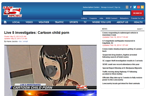 Live 5 investigates- Cartoon child porn