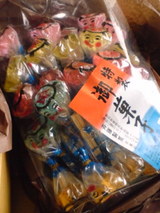 金太郎ねりあめ到着