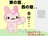 クリスタルをつろうとするカルナ。。窓がない
