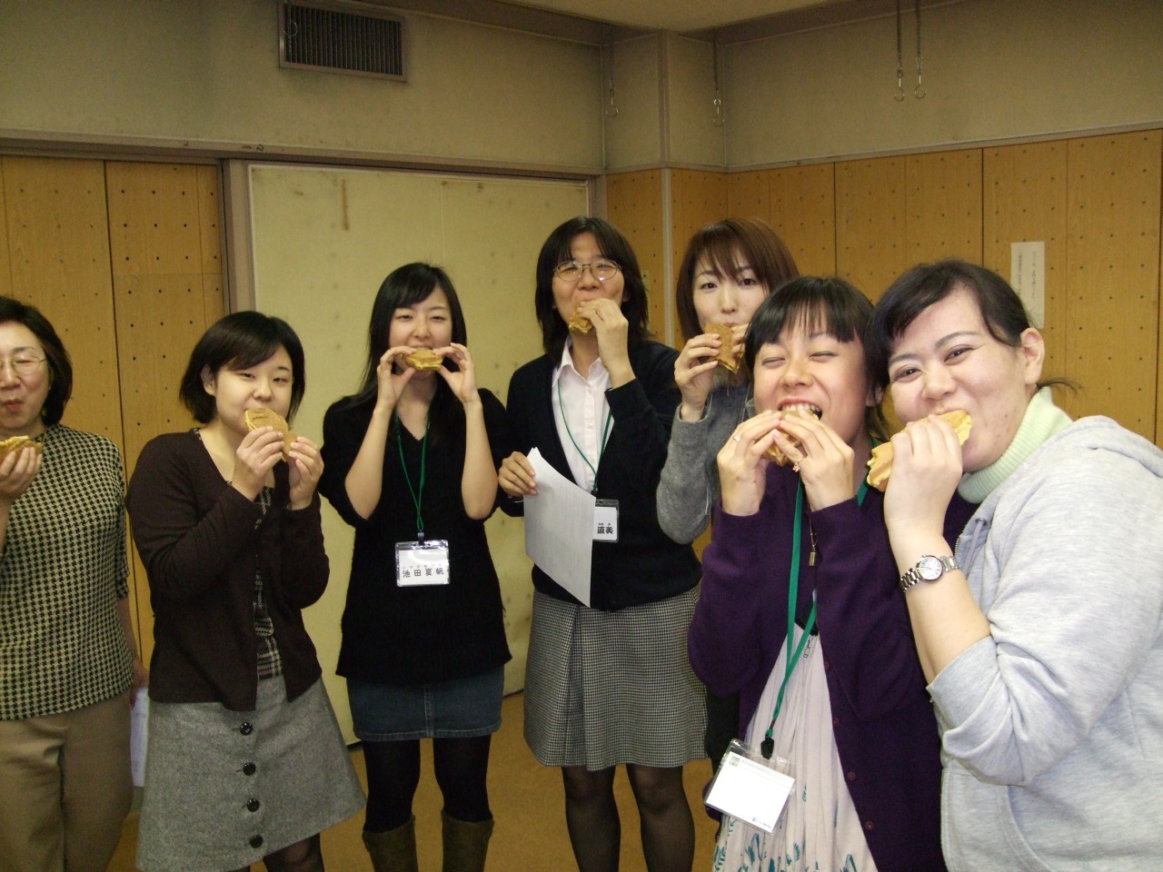 2008年11月9日の練習です