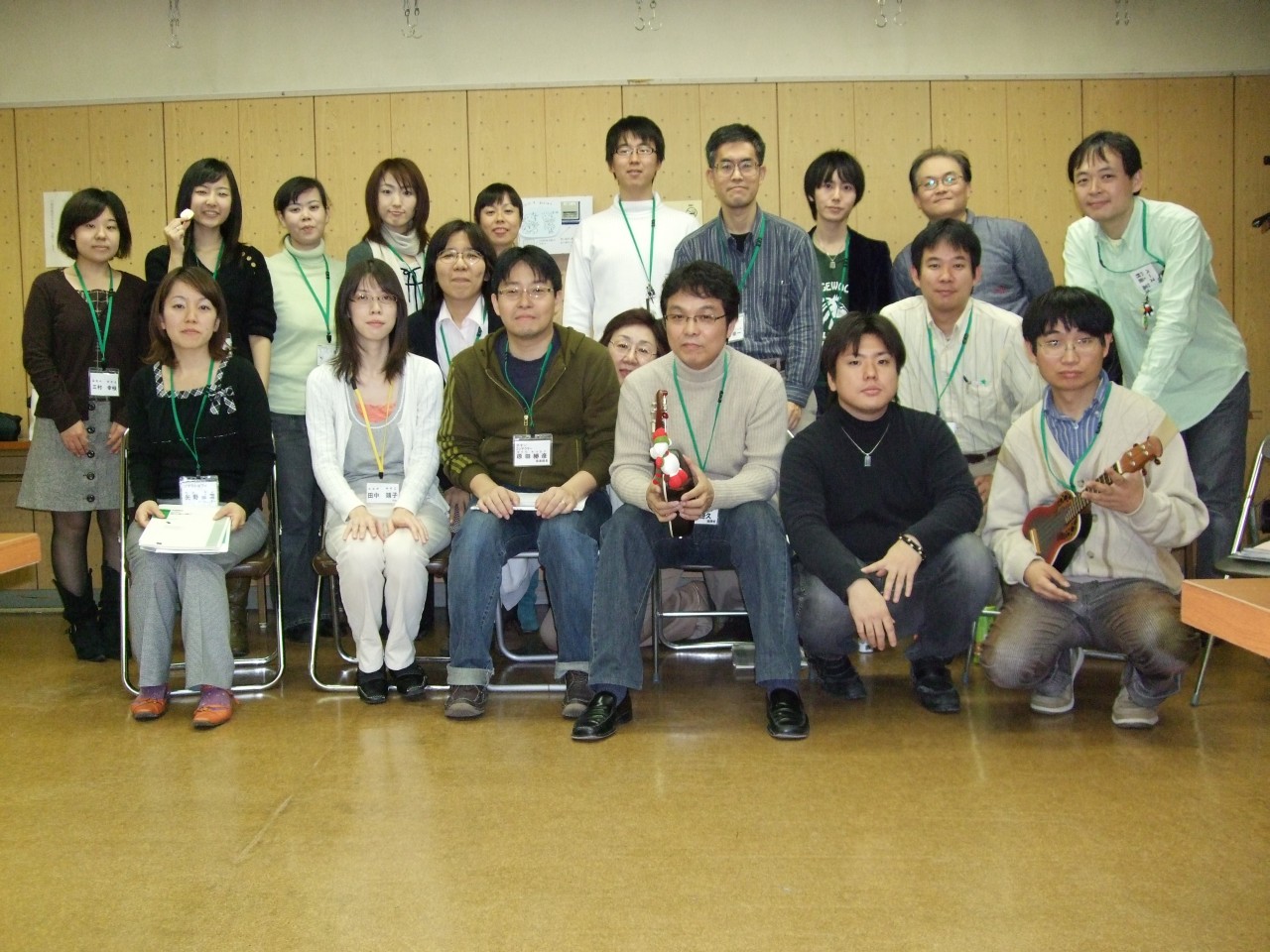 2008年11月9日の練習です