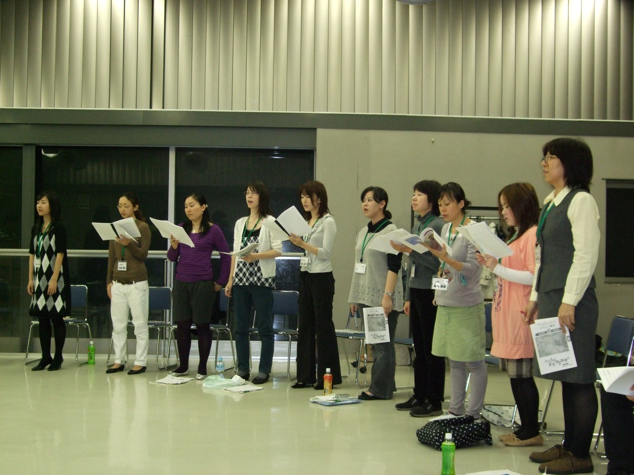 2008年10月26日の練習です