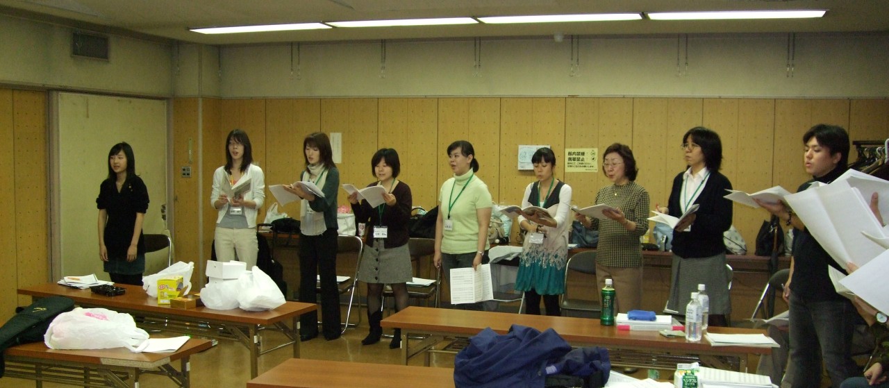 2008年11月9日の練習です