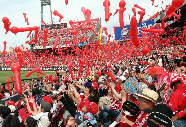広島ファン阪神ファン甲子園