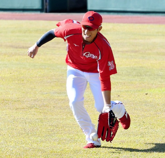 西川龍馬日南秋季キャンプ