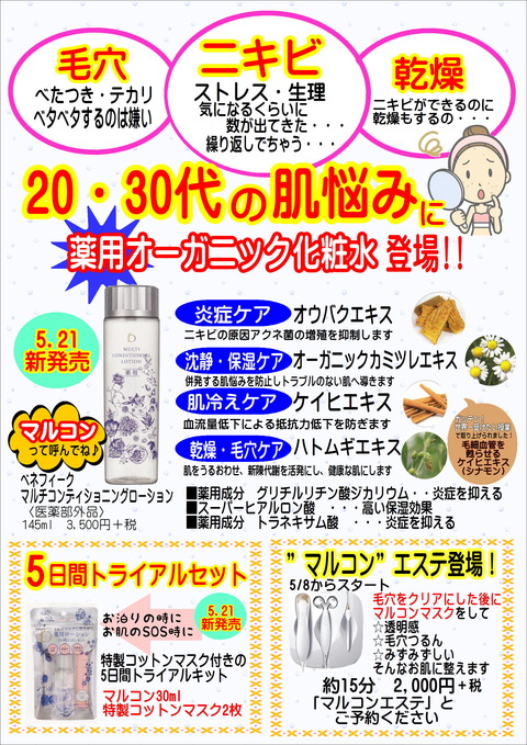 2030代 マルコン詳細