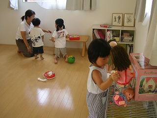 こども達はすぐに仲良く