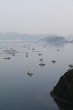 春霞みの釣り屋形