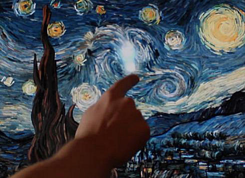 Starry Night (interactive animation)