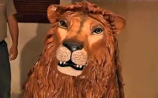 mechanical lion