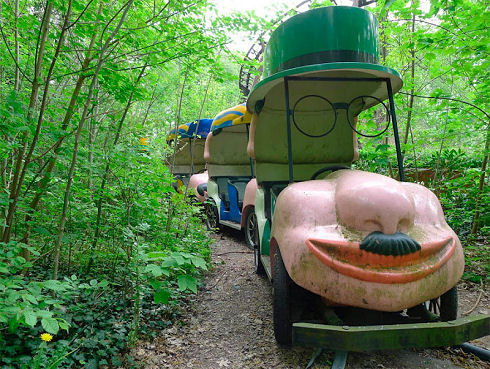 Surreal Abandoned Amusement Park in Berlin 08
