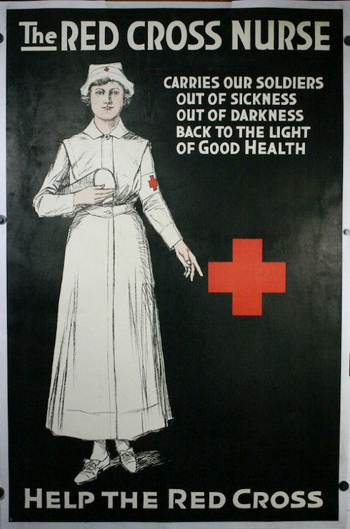 4-The-Red-Cross-Nurse-Artist-unknown-1918