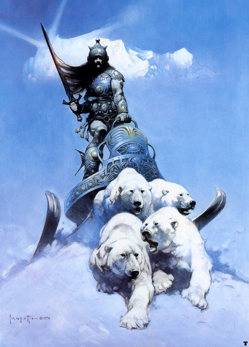 frank_frazetta_thesilverwarrior