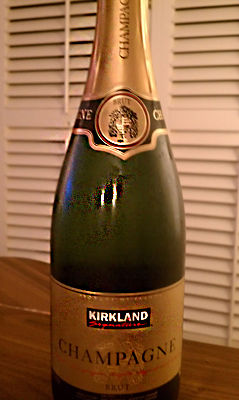 コストコで買った激安コストコ ブランド カークランド Kirkland のシャンパンとサンマ カークランド ブリュット Nv その2 カリフォルニアワイン王 シャンパン王