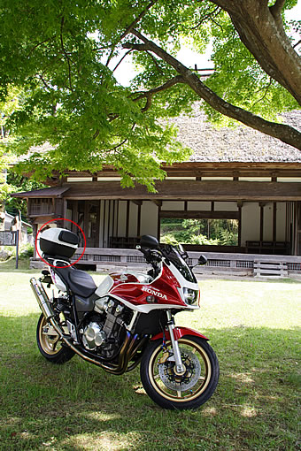 GIVI モノロックケース E260+バックレスト ～CB1300SB : CB1300SB 