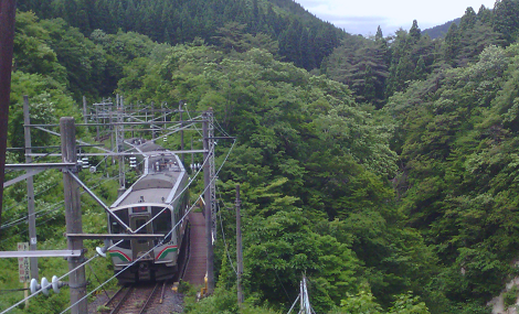 面白山高原と仙山線