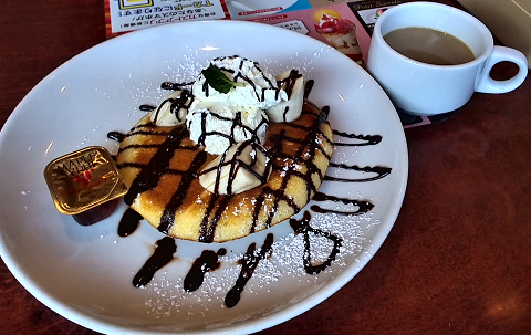 ガストのパンケーキ