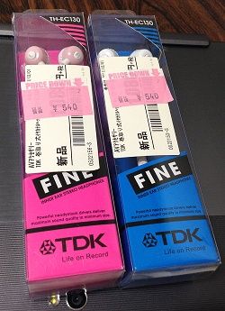 TDKのイヤホン