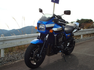 ZRX1200 伊勢志摩スカイラインにて