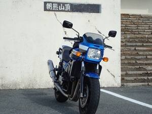 ZRX1200 朝熊山頂にて