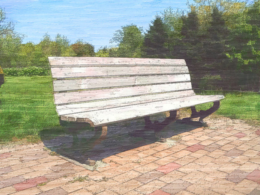 公園 ベンチ イラスト その3 cgイラスト素材集