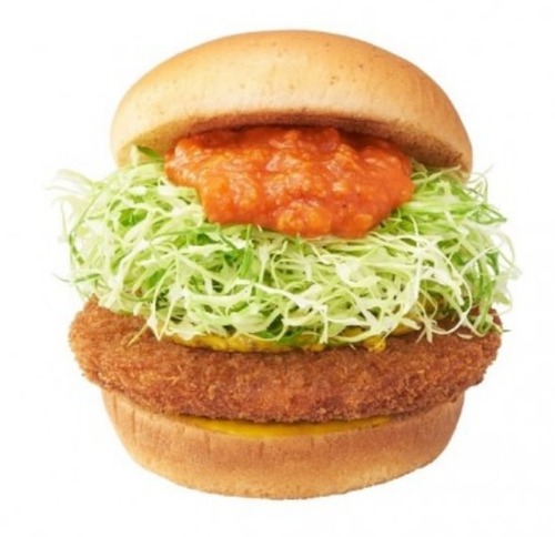 【朗報】モスバーガー、学生限定にボリューム満点「部カツバーガー」を250円で販売!