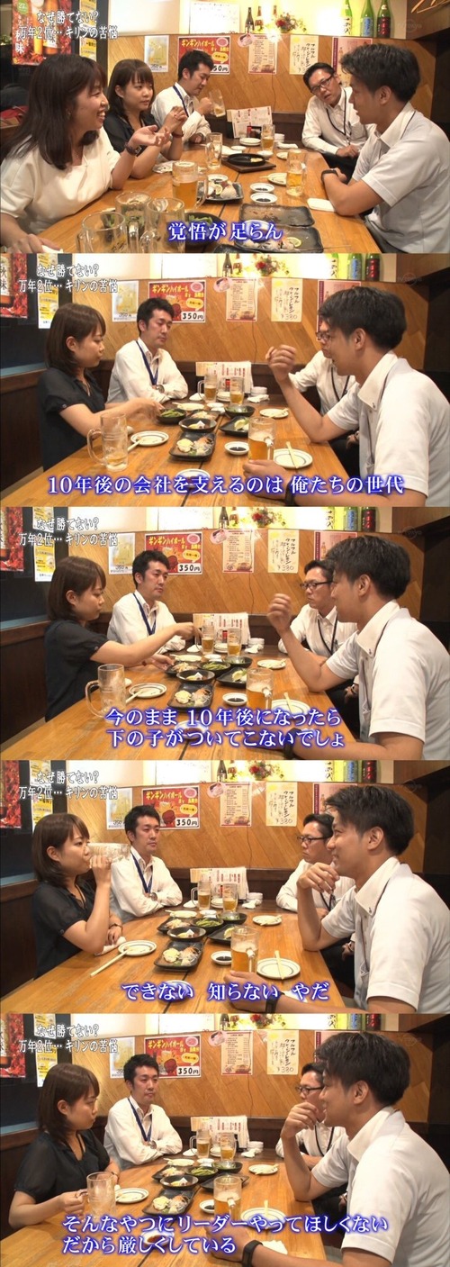 このキリンビールの飲み会どう思う？