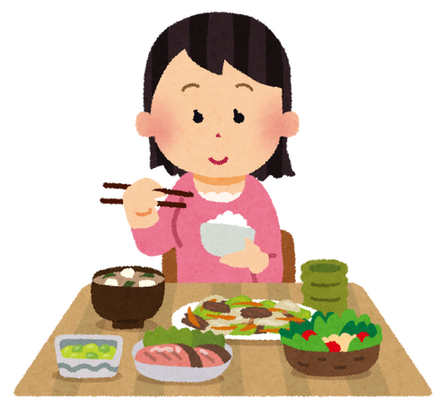 食事をするのがめんどくさい 	