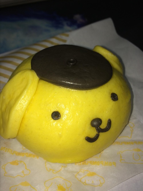 ポムポムプリンまん買ってきたよ