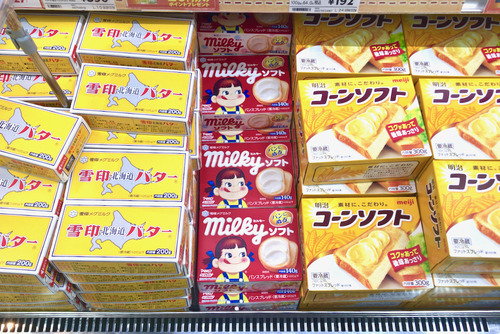 パンに塗るミルキーが美味いと話題！ただし発売元は不二家でなく雪印 	