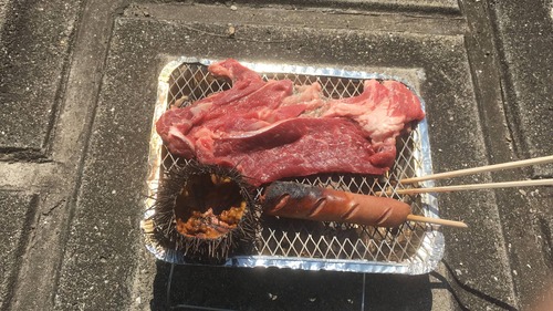 1人バーベキュー最高 ーー！！