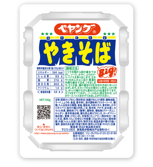 カップ焼きそばの伸びしろってどこにあんの？ 	